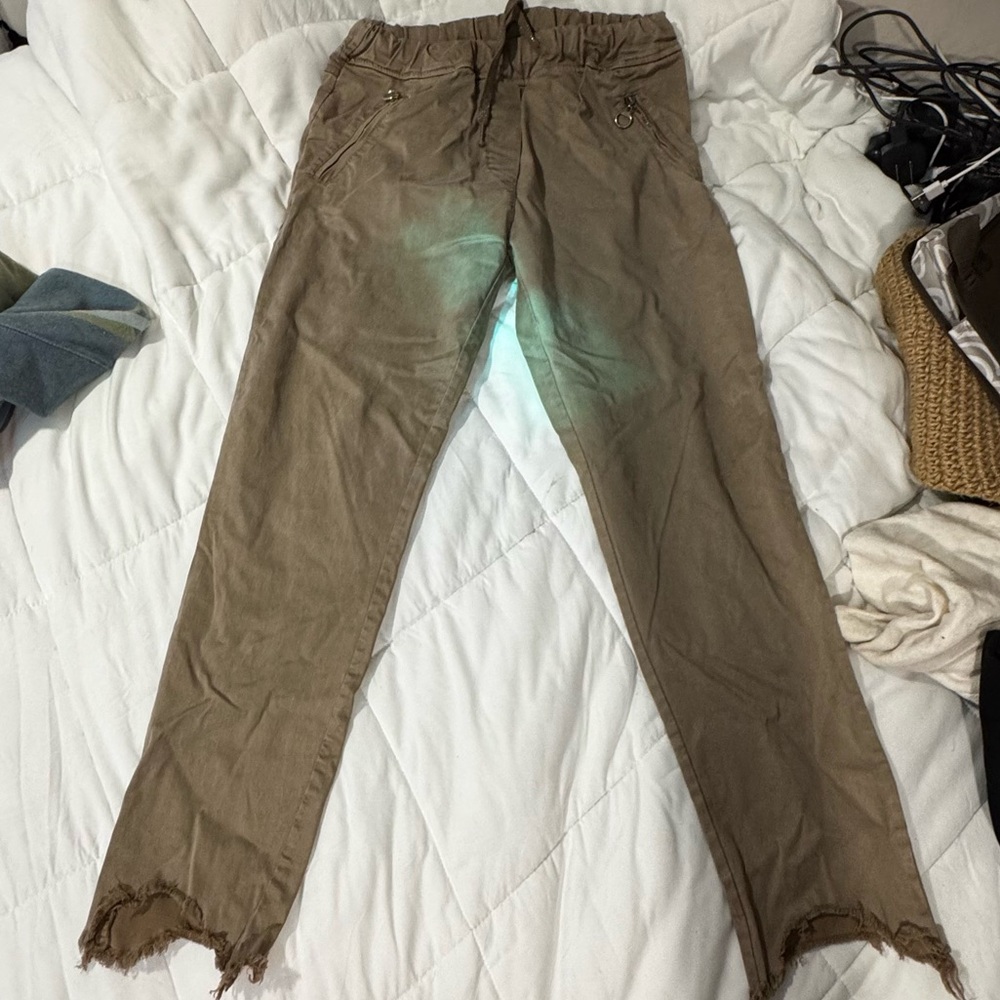 Venti6 Distressed Khaki Pants